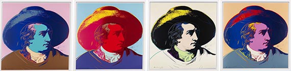 Andy Warhol - Goethe - Frame image