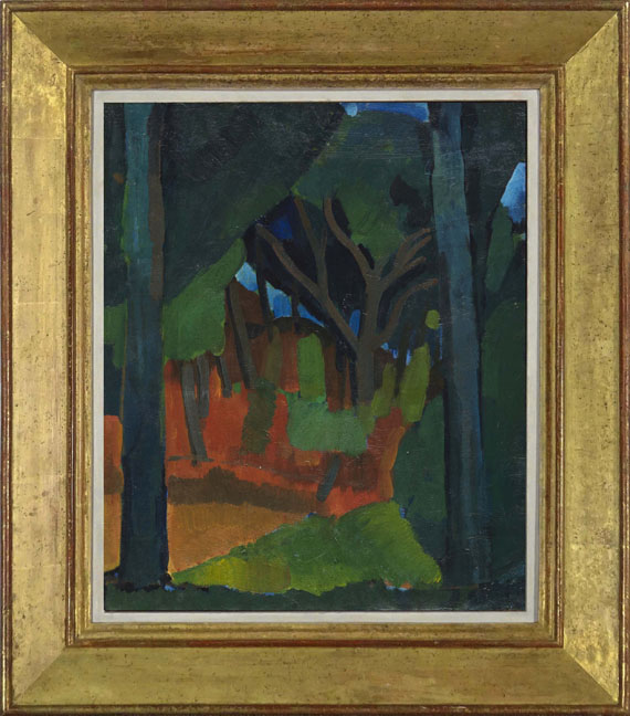 André Derain - Arbres aux environs de Martigues - Frame image