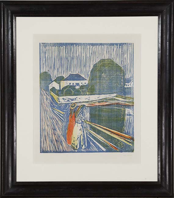 Munch - Mädchen auf der Brücke