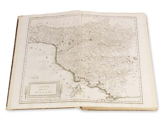 Francesco Fontani - Viaggio pittorica della Toscana, 3 Bände - 