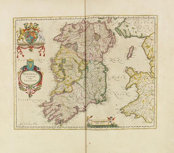 Joan Blaeu - Geographiae Blavianae volumen sextum ... Scotia (&) Hibernia