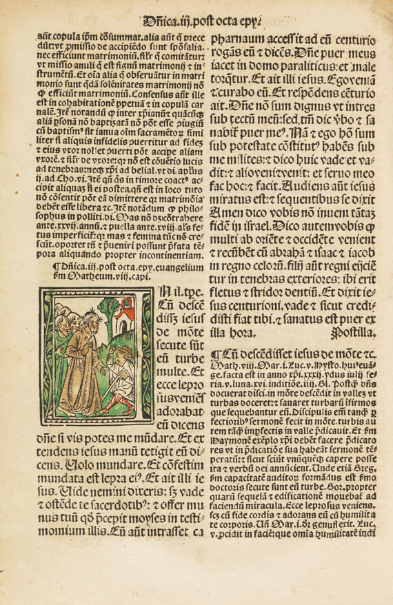  Guillelmus Parisiensis - Postilla evangelorium - 