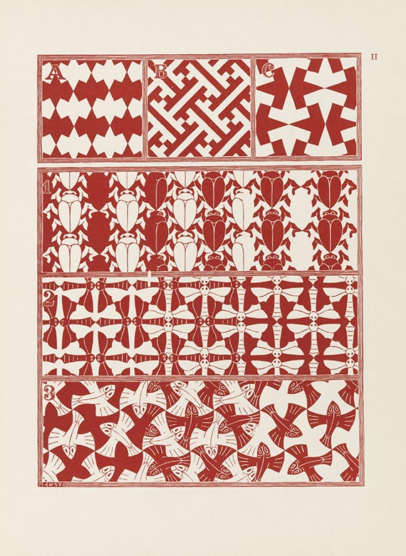Maurits Cornelis Escher - Regelmatige Vlakverdeling - 