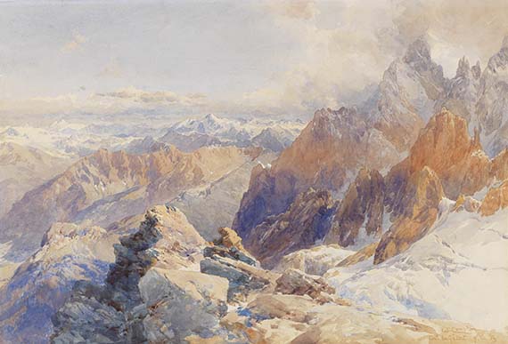 Edward Theodore Compton - Col du Géant