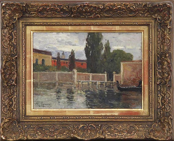 Marie Egner - San Lazzaro bei Venedig - Frame image