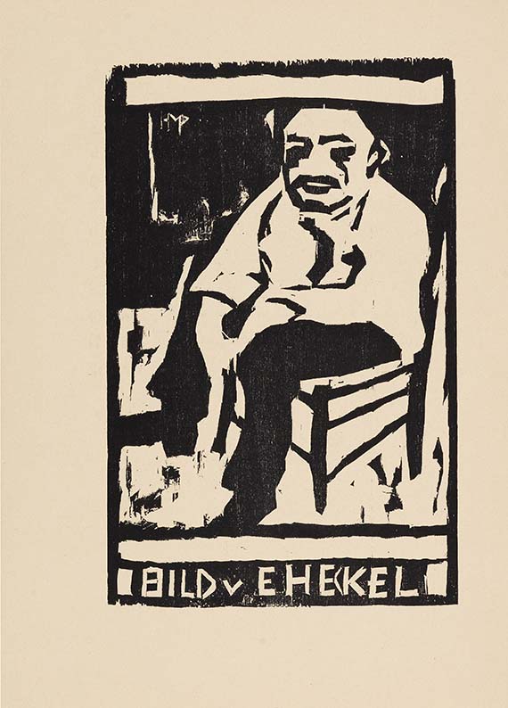  Ausstellungskatalog - Katalog zur Ausstellung der K.G. "Brücke" in der Galerie Arnold, Dresden, Schloßstraße - 