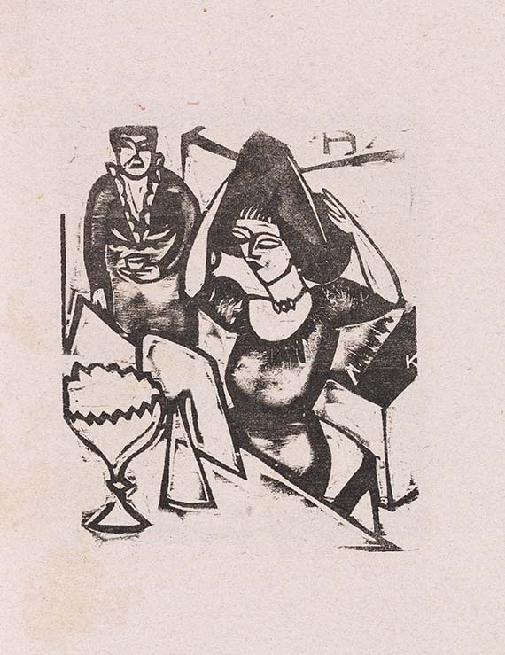  Ausstellungskatalog - Katalog für die Ausstellung der Künstlergruppe "Brücke" in der Galerie Gurlitt, Berlin - 