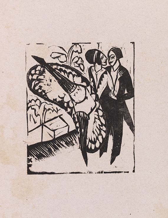  Ausstellungskatalog - Katalog für die Ausstellung der Künstlergruppe "Brücke" in der Galerie Gurlitt, Berlin - 