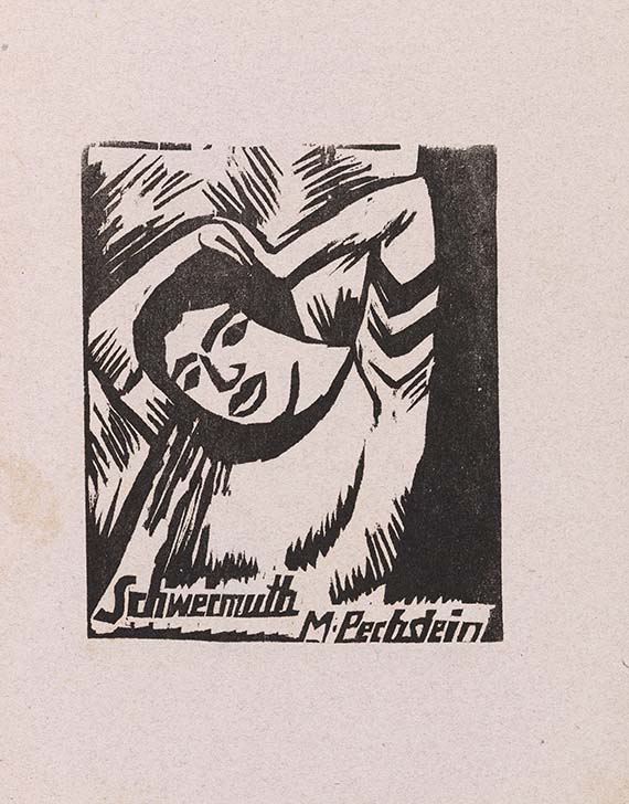  Ausstellungskatalog - Katalog für die Ausstellung der Künstlergruppe "Brücke" in der Galerie Gurlitt, Berlin - 