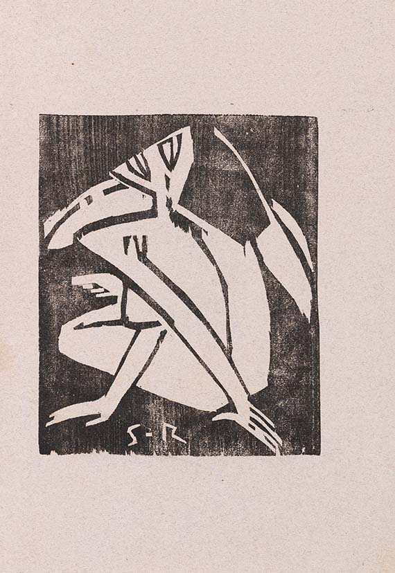  Ausstellungskatalog - Katalog für die Ausstellung der Künstlergruppe "Brücke" in der Galerie Gurlitt, Berlin - 