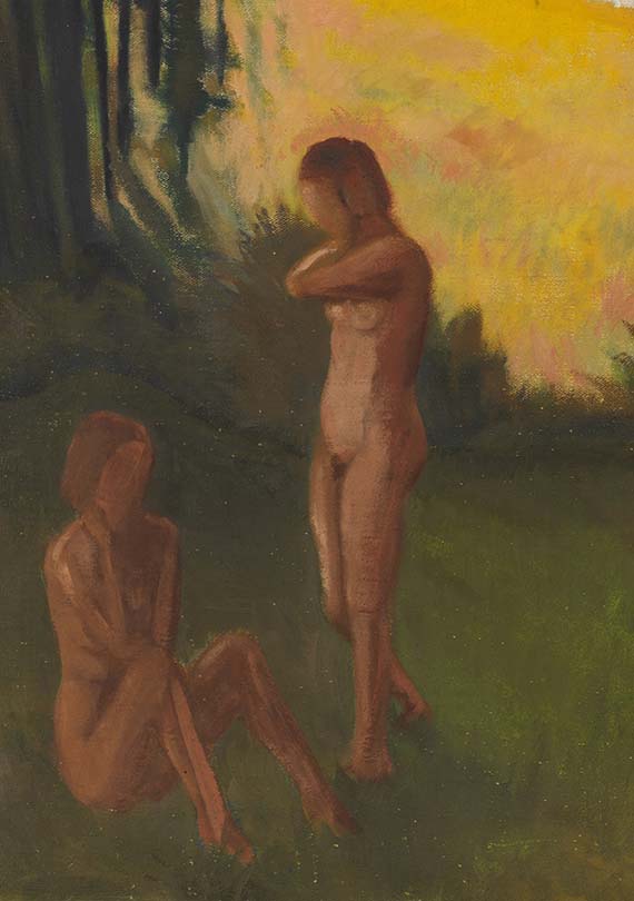 Erich Heckel - Frauen im Wald