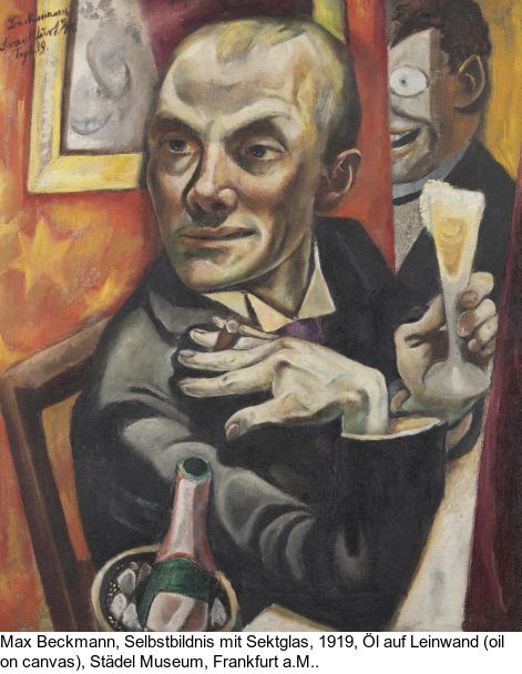 Max Beckmann - Königinbar (Selbstbildnis)