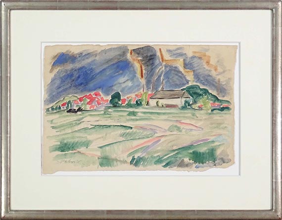 Erich Heckel - Fabrik - Frame image