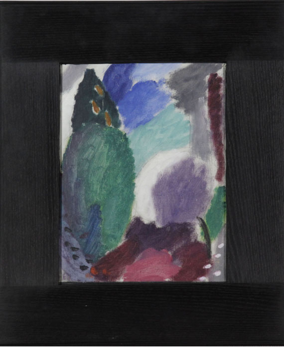 Alexej von Jawlensky - Variation: Kühler Frühling - Frame image