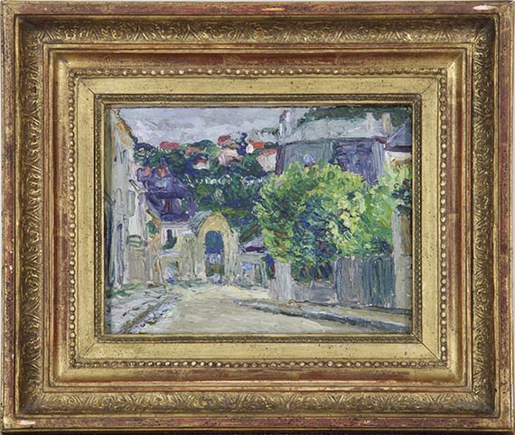 Gabriele Münter - Haus am Hügel - Frame image