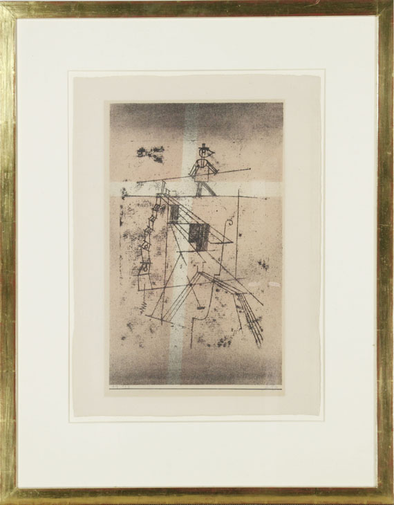 Paul Klee - Seiltänzer - Frame image