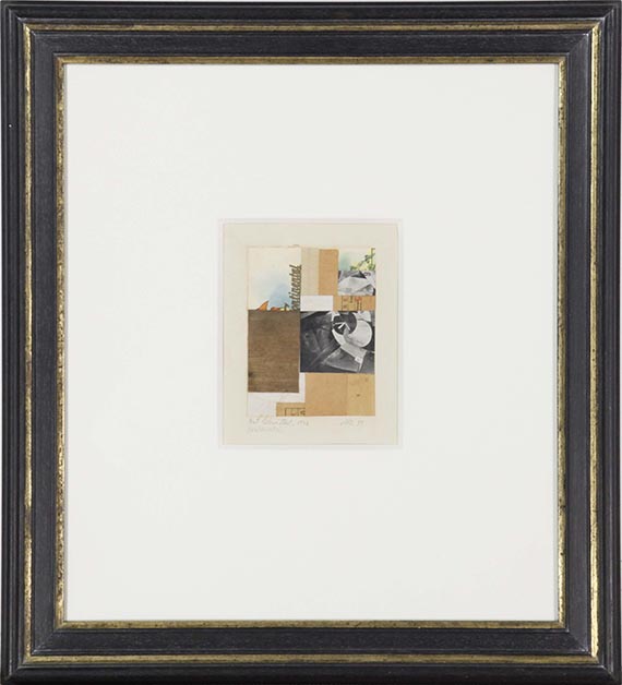 Kurt Schwitters - Mz. 59. Continental - Frame image