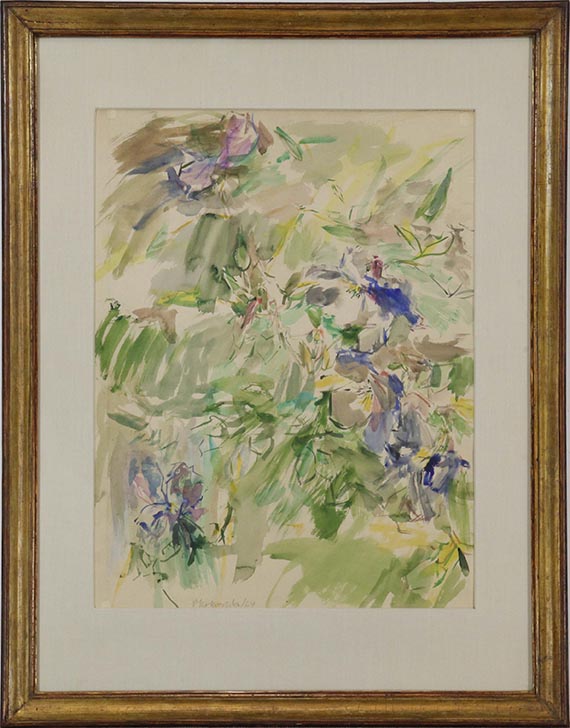 Oskar Kokoschka - Blumenstilleben - Frame image