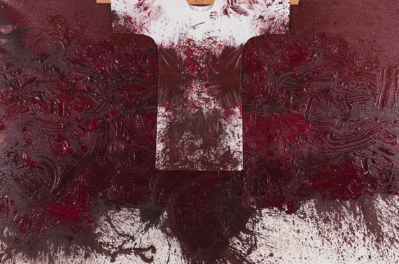 Hermann Nitsch - Ohne Titel (64. Malaktion, Rovereto, 2012) - 