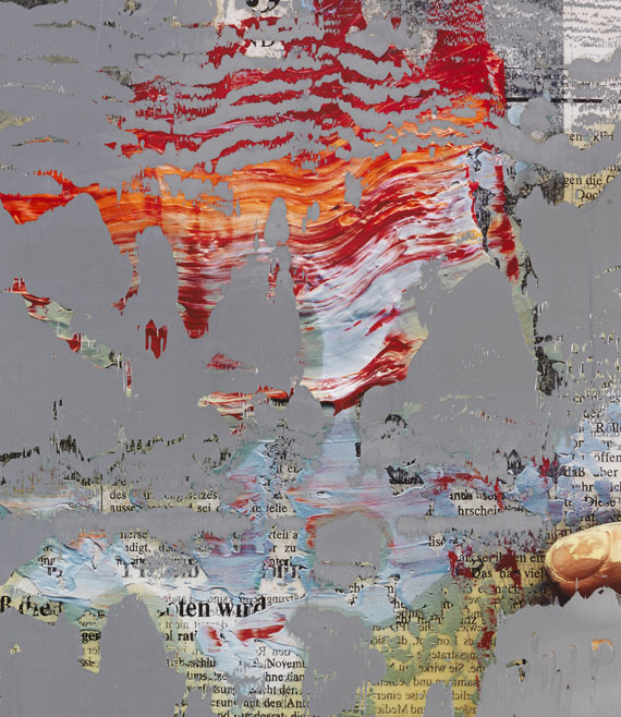 Gerhard Richter - FAZ-Übermalung - 