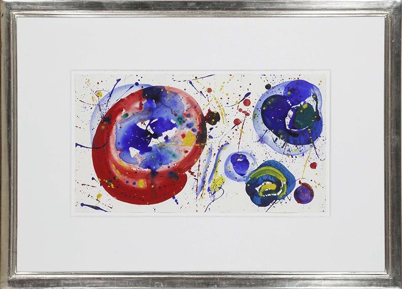 Sam Francis - Tokyo Red Ball (SF62-100) - Frame image