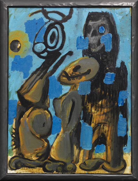 Markus Lüpertz - Der Sonne entgegen - Frame image