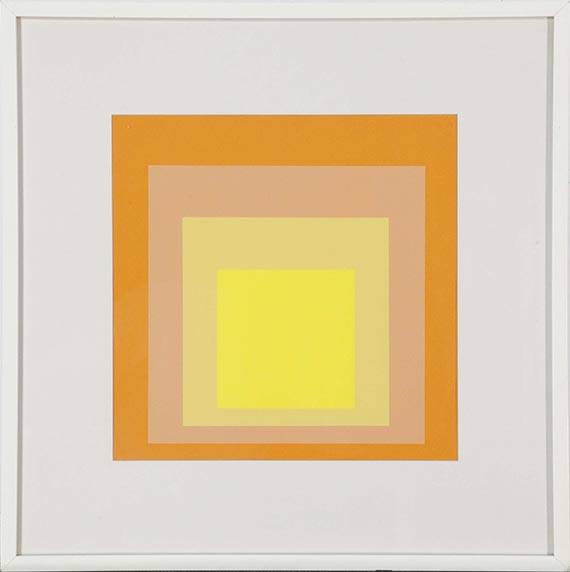 Josef Albers - 3 Bll.: Homage to the Square - Frame image