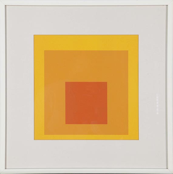 Josef Albers - 3 Bll.: Homage to the Square - Frame image