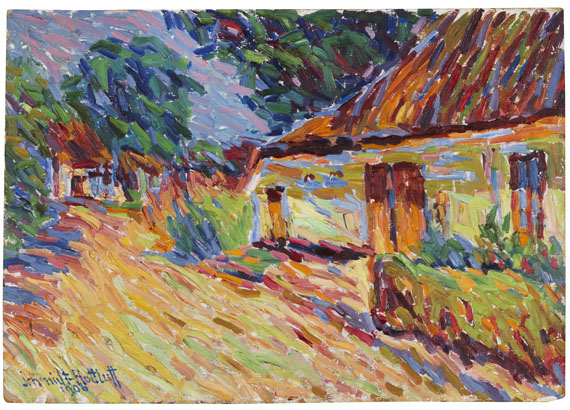 Karl Schmidt-Rottluff - Straße im Norden