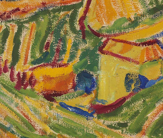 Erich Heckel - Landschaft bei Rom - 