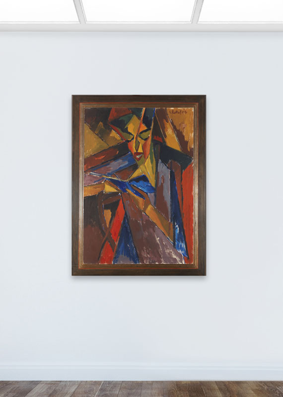 Karl Schmidt-Rottluff - Lesende (Else Lasker-Schüler) - 