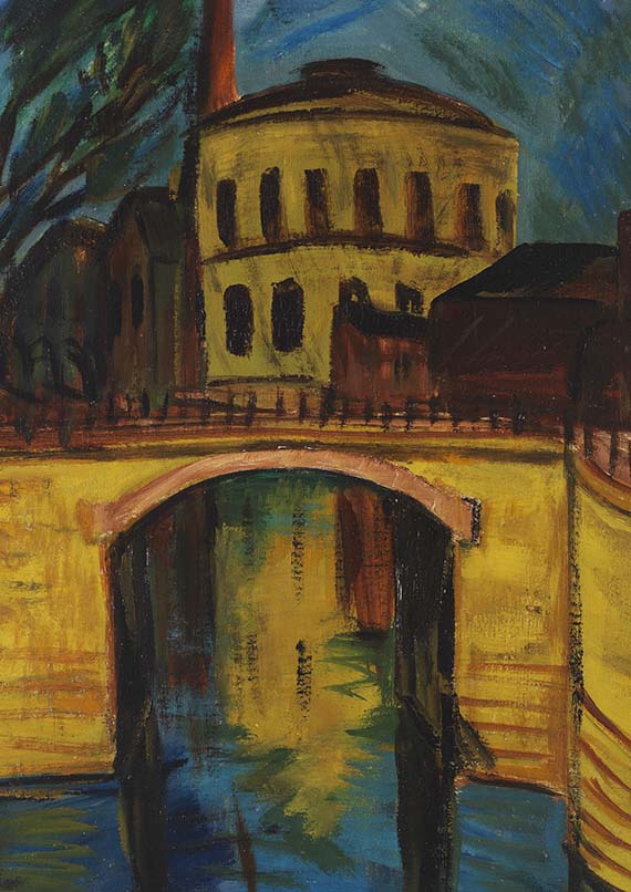 Erich Heckel - Gaswerk am Luisenufer - 