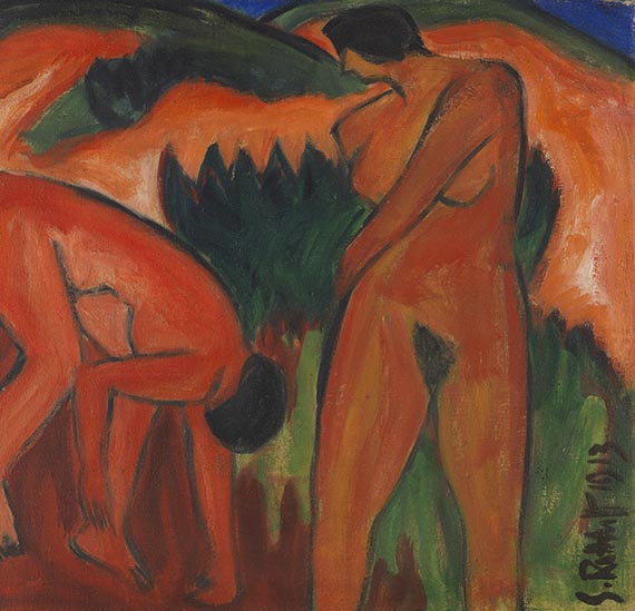 Karl Schmidt-Rottluff - Rote Düne - 