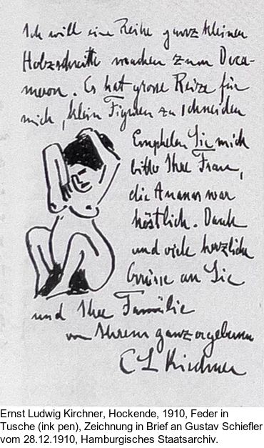 Ernst Ludwig Kirchner - Hockende