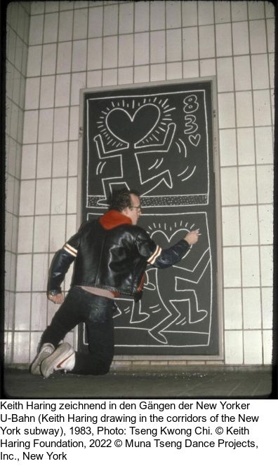 Keith Haring - Subway Drawing - 
