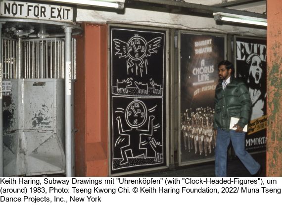 Keith Haring - Subway Drawing - 