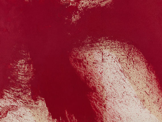 Hermann Nitsch - Schüttbild (19. Malaktion, Prinzendorf, 1986) - 