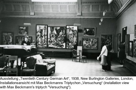 Max Beckmann - Holzsäger im Wald - 