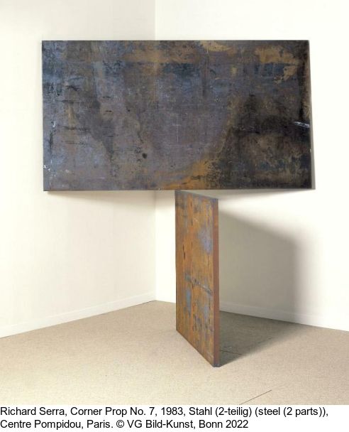 Richard Serra - Corner Prop No. 6 (Leena and Tuula) - 