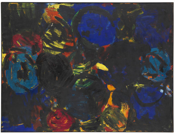 Ernst Wilhelm Nay - Leuchtendes Dunkel - 