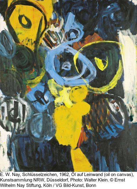 Ernst Wilhelm Nay - Leuchtendes Dunkel - 