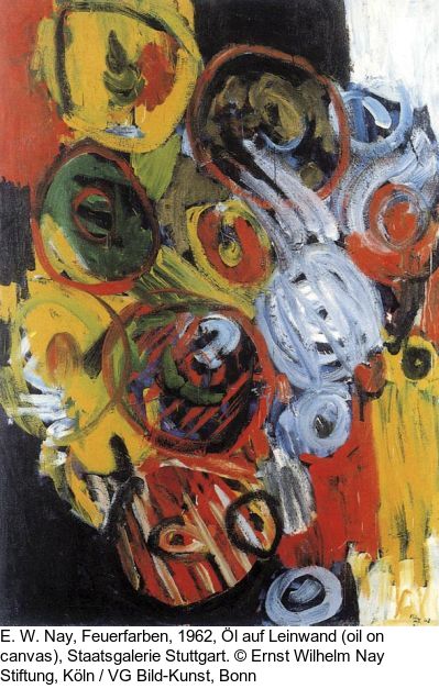 Ernst Wilhelm Nay - Leuchtendes Dunkel - 