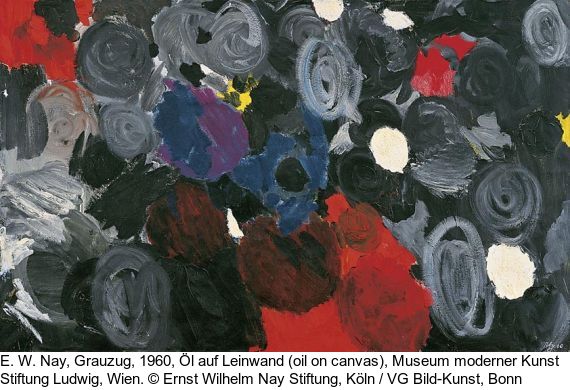 Ernst Wilhelm Nay - Leuchtendes Dunkel - 