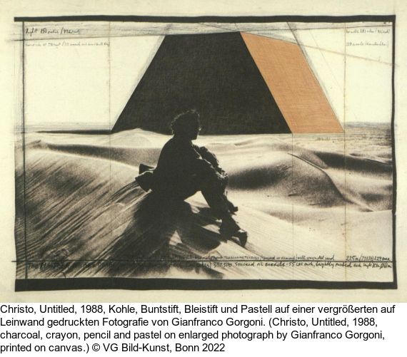 Robert Rauschenberg - Untitled (Rauschenberg floating in a pool designed by Le Corbusier)