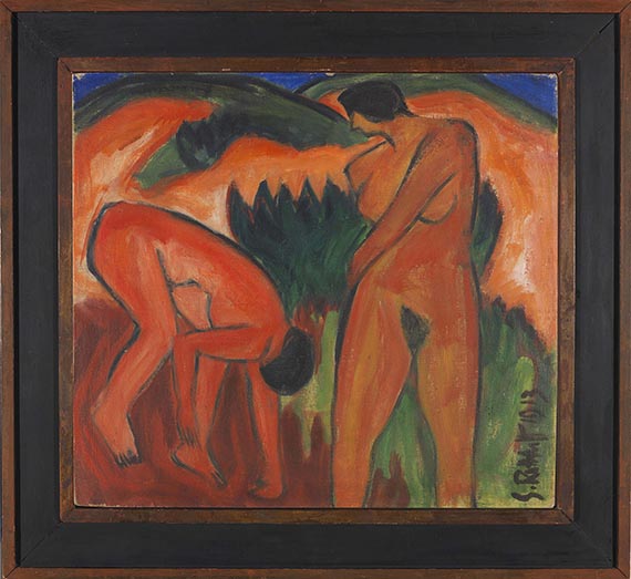 Karl Schmidt-Rottluff - Rote Düne - Frame image