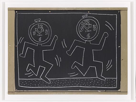 Keith Haring - Subway Drawing - Frame image