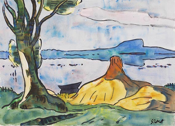 Karl Schmidt-Rottluff - Am Lebasee