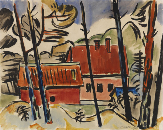 Rote Häuser, 1919