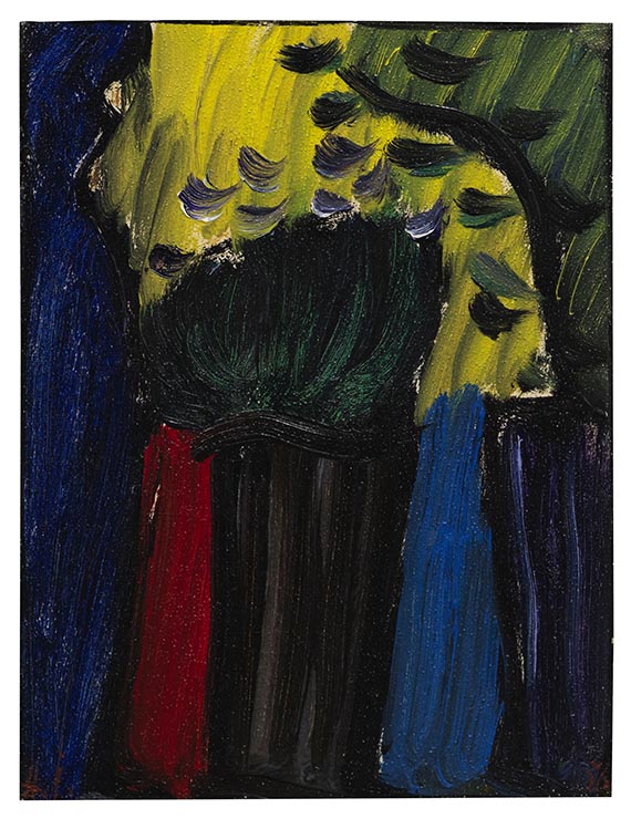 Alexej von Jawlensky - Stillleben: Blumen im Gegenlicht