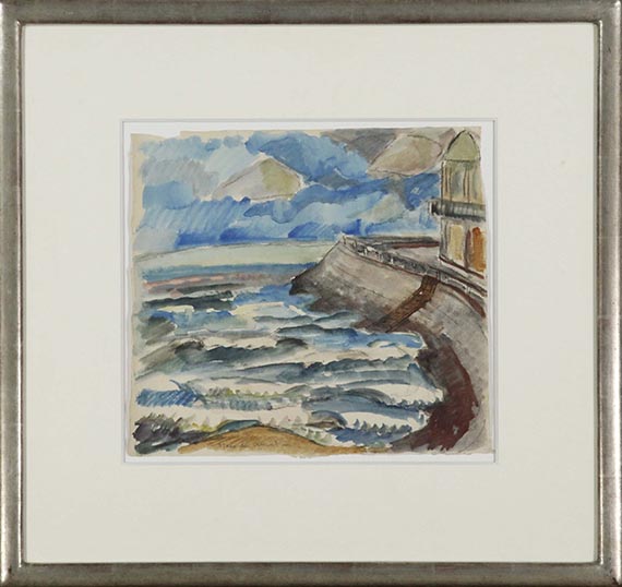 Erich Heckel - Meer bei Ostende - Frame image